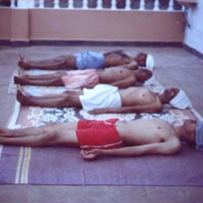 Sun-bathing